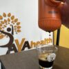 Преса за еспресо кафе NANOPRESSO ARCTIC BLUE + КАЛЪФ